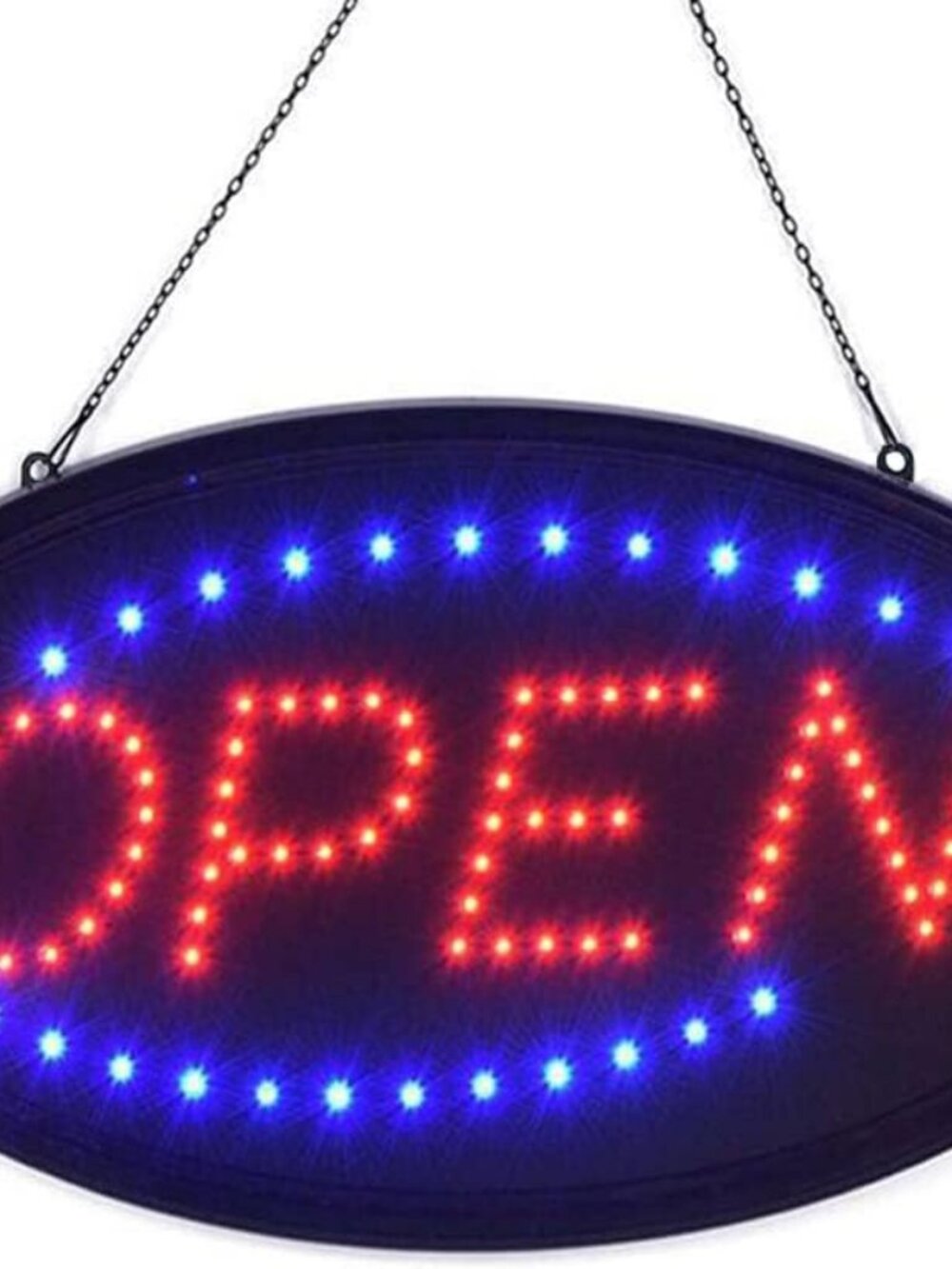 NEW KEBE LED Open Sign 19 x 10 Bright Flashing Store Window Business Light